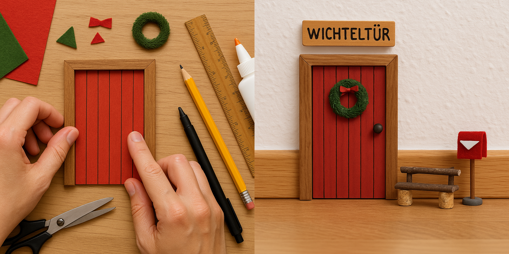 Wichteltür Bastelidee