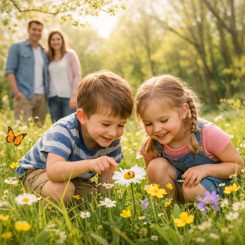 Frühling mit Kindern